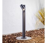 Bolardo luminoso Tulimar de Prios, 1 luz, 60 cm, metal, IP65