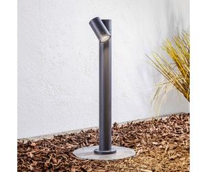 Bolardo luminoso Tulimar de Prios, 1 luz, 60 cm, metal, IP65