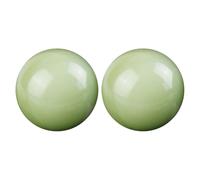Bolas Antiestrés Chinas Piedra De Jade Para Meditación Masaje De Manos Y