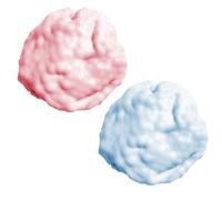 Bolas antiestrés para niños, 2 bolas antiestrés de uva moldeables, suaves para aplastar de 2, 4 pulgadas, juguetes para apretar en alivio para regalos de fiesta, estilo 1, bola de bola de masa