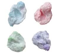 Bolas aplastadas Bola de estrés de UVA Suave de la Bola de vacío de 4 Piezas, Juguetes de estrés para Alivio de estrés para Adultos Juguetes sensoriales sensoriales.