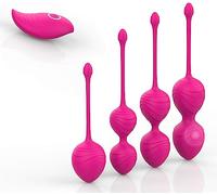 Bolas Chinas Kegel Bolas Suelo Pelvico de la Salud Masajeador Ejercitador para Principiante y Avanzado Ejercicio Kegel Control de Vejiga Músculo Pélvico Fortalecimiento Control a Distancia