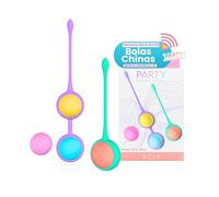 Bolas Chinas Para Fortalecer Suelo Pélvico Boly Kit Pesas Progresivas Mujer Principiantes Postparto Ejercicios Kegel Fortalecimiento Íntimo Silicona Hipoalergénica con 4 Pesos Segura Cómoda