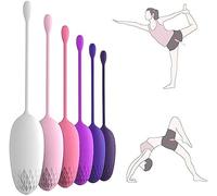 Bolas Chinas Vaginales Con Núcleo Magnético Ejercicios Kegel Para El Control De La Vejiga Y El Suelo Pélvico, 6 De Silicona Suave Como El Terciopelo