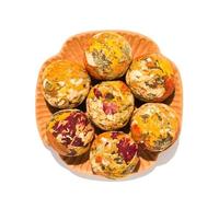 Bolas de 4 flores,Sin teína, sin aditivos ni conservantes, 100% vegetal