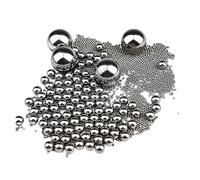 Bolas de acero para rodamientos， 10~1000 Uds 304 bolas de acero inoxidable de diámetro 1mm a 12mm rodamiento de alta precisión bola esférica lisa(1000Pcs,6.35mm)