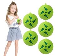 Bolas De Agua Reutilizables | Bolas De Chapoteo Veraniego Juego De 5 Unidades - Juegos Divertidos Para Fiestas De Verano Infantiles En Exteriores Y Actividades En Jardín