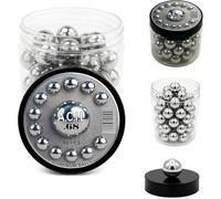 Bolas de aluminio 68 Cal. Solid Resuable Paintballs Powerballs for Target Practice, Training and Defense Pistols in 68 Caliber (40 piezas)