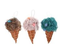 Bolas De Baño 3 unids Limpieza MES Cuerpo Exfoliante Herramientas Bolas de baño Bolas de ducha Bolas de espuma de ducha Bolas de conejo con cuerda colgante Kit Bolas De Baño (Size : Style M 20x14cm)