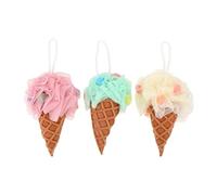 Bolas De Baño 3 unids Limpieza MES Cuerpo Exfoliante Herramientas Bolas de baño Bolas de ducha Bolas de espuma de ducha Bolas de conejo con cuerda colgante Kit Bolas De Baño (Size : Style L 20x14cm)