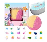 Bolas De Baño | Colorida Efervescente Con Juguete En Su Interior Relleno De Calcetín - Bola Efervescente de Baño como Juguete - Para Niñas Niños Desde 3 Años, Familiar, Cumpleaños Y Vacaciones