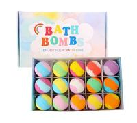Bolas de Baño Infantiles con Juguetes - 15 piezas de suministros de baño | set de bola de ducha efervescente - Para Chicos, Juegos, Verano, Viajes, Cumpleaños, Vacaciones, Aseo, Hogar y Guardería