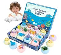Bolas De Baño Que Contienen Juguetes En Su Interior | 12 Piezas Espumosas Coloridas Arcoíris,Relleno para Cestas con Bolas De Baño Y Juguetes,para Adolescentes Y Amigos Tanto Niños como Niñas Hijas