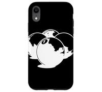 Bolas de billar Dibujo Snooker Carcasa para iPhone XR