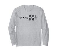 Bolas de bochas con Amor para Hombres, Mujeres, niños, Petanca, Deporte Manga Larga