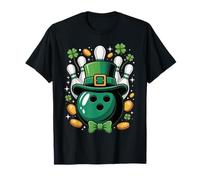 Bolas de Bolos del Día de Patricios Leprechaun Stars Lucky Camiseta