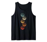 Bolas de Bolos gráfico para Hombre, Mujer, niño, Estilo años 70 Camiseta sin Mangas