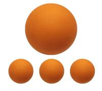 Bolas de calabaza - Bola de entrenamiento de calabaza 4x de goma | Bolas de perros de goma natural de alto rebote | Bola de raqueta SQUASSH High Bounce para práctica, juego de mascotas, deportes