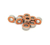 bolas de cerámica mezcladas de acero inoxidable, El doble de cerámica híbrido ABEC7 del rodamiento de bolitas de acero inoxidable 5x11x5m m selló tamaños múltiples(S693C-2OS 3x8x4mm)
