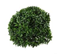 Bolas de césped artificial de 18 cm, planta de plástico verde para decoración de jardín, tienda, escaparate, adorno de césped al aire libre/(D)