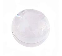 Bolas de cristal 40 mm-100 mm Bola de vidrio de color transparente Fotografía de vidrio Feng Shui Esfera Soporte de bola Decoración para el hogar Adornos-100 mm_Sin base