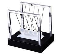 Bolas de Cristal de Bola de Péndulo Brillante de Larga Duración para Decoración del Hogar y el Estudio, Juguete Científico Educativo, Luces Coloridas Que Funcionan con Pilas, Ideal para