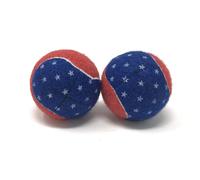 Pre-cut Walker Glide Balls - 15 Colors & Styles (Patriotic) by AMP