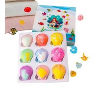 Bolas De Ducha - Divertidos Suministros de Spa para Cuidado Personal con 9 Aromas | Lote de 9 Bolas de Baño Aromáticas para Cestas - Para Niños Y Niñas Hogar Guardería Bañera