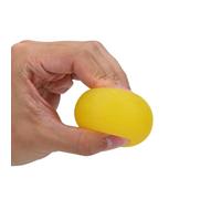 Bolas de ejercicio de la mano Bola de silicona Estr¡§|s Bola de estr¡§|s Terapia de masaje Bola de agarre para la fuerza de los dedos del estr¡§|s del ejercicio(Amarillo),pelota antiestr¡§|s