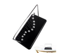 Bolas De Equilibrio Cinético : Cuna Newtons De Escritorio, Péndulo Oscilante De 12 Bolas, Juguete De Movimiento Cinético para Decoración Escritorio, Juguete De Ciencia Física para Aprender, D