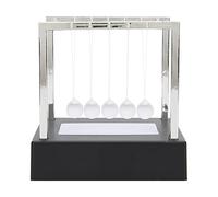 Bolas de Equilibrio de Cuna de Newtons Brillantes, Bolas de péndulo de Newtons con luz LED, decoración de Escritorio de Movimiento perpetuo para Hombres y Adultos, Alivio del (Newton Ball Medium