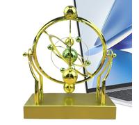 Bolas de equilibrio oscilante - órbita celestial móvil con base y bola equilibrada - máquina de movimiento perpetuo, arte decorativo para adultos y con función didáctica
