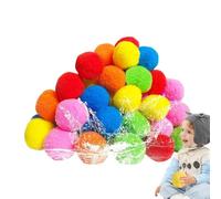 Bolas de Esponja para Agua - Bolas de Espuma para Niños - Juguetes Compactos para Piscina y Playa con Interacción Familiar