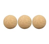 Bolas de Futbolín de Madera Reemplazables 3 Piezas, Color Caqui | Compatibles Mini Mesas y Máquinas de Sobremesa, Formato Compacto, para Aulas, Fiestas y Salas de Juegos