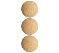 Bolas de Futbolín de Madera Reemplazables 3 Piezas para Mesa | Color Caqui, Uso en Máquina de Juego de Sobremesa, Compatible Mayoría de Mini Mesas, Fácil de Guardar
