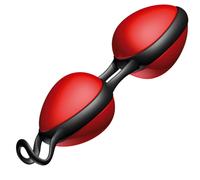 Bolas de geisha negras y rojas, Ancho 37 mm, Departamento MUJERES, Poids 0.185 Kg, Colores Rojo