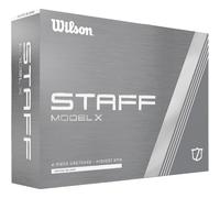 Wilson Staff Model X Pelota de Golf, Unisex-Adult, Blanco, No Size