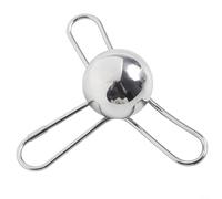 Bolas de hielo de café en acero inoxidable con soporte para mejorar el sabor y enfriar tus bebidas favoritas (B)