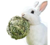 Bolas de Hierba, Juguetes comestibles Naturales rodantes, hámster, Chinchilla, jerbo, Mascotas pequeñas, Jugar, aburrimiento, rechinar Dientes, morder, Accesorios masticables, Juegos