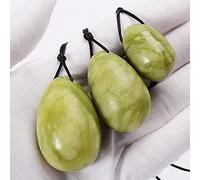 Bolas De Huevo Yoni Para Masaje De Jade Natural, Bola De Masaje Muscular Para Mujeres, Varita De Jade Yoni, Ejercitador Kegel,METRO