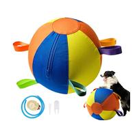 Bolas de juguete para perros - Bolas para masticar interactivas para perros | Juguetes duraderos seguros para mascotas agresivos, entrenamiento, juegos al aire libre, juego acuático, cachorros