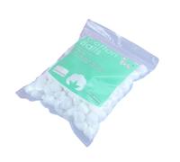 Bolas de lana de algodón, bolas de algodón , bola de lana para bebé, limpieza de heridas para preparación de la piel, herramienta de limpieza de maquillaje, absorbente y ligera para las