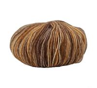 Bolas de lana de algodón de colores mixtos para costura y manualidades con camuflaje, textura suave, ideal para todos los proyectos, 50 g (4)