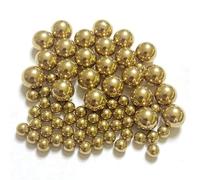 Bolas de latón de precisión H62, anticorrosión, bolas de latón macizo de 4/5/6/7/8/9/10/11/12/13/14/15 mm (9mm 500g)
