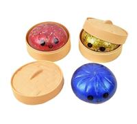 Bolas de masa hervida Squishy Mystery Box Coloridas Bolas de Alivio de Estrés con Vaporera Reutilizables Rebound Squeeze Regalos de Oficina en el Hogar (Color2 3pcs)