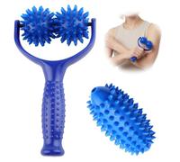 Bolas de Masaje,Pelota Masaje,con 2 Bolas de Erizo,1 Bola de Masaje Larga de Repuesto para Piernas,Brazos,Músculos