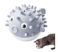 Bolas de minas para gatos que se adhieren a la pared, bolas de hierba gatera | Gato Lick Ball montado en la pared, dispensador de tratamiento, productos para masticar mascotas, dientes de gatito -