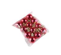 Bolas De Natal, Decoración Arbol Navidad Bola Navideña Clásica De Plástico 3 Cm con Colgante, Adorno, Galvanizada Y Brillante, For Árbol Navidad(7)