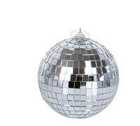 Bolas De Natal, Decoración Arbol Navidad Bola Reflectante De Espejo Plateado For Decoración Árbol Navidad, Brillante, For Cumpleaños, Bodas, Fiestas En Casa, Bar(15cm-1pc)