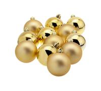 Soportes para-Bolas Oro 60 mm Diámetro 3 pcs Brillante + 3 pcs Matt 6 pcs plástico